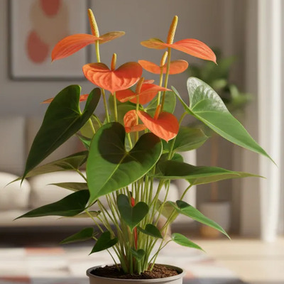 Planta De Anturio Naranja | Meses sin interés