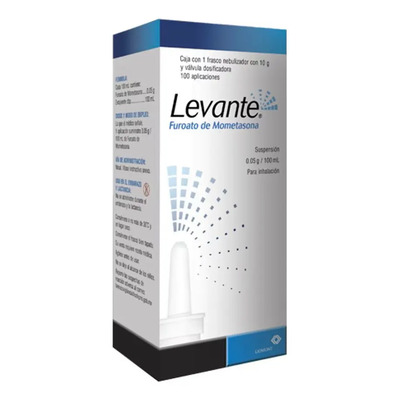 Levante Suspensión Nasal, 1 Frasco Nebulizador Con 10 G Y Válvula Dosificadora 100 Aplicaciones | Envío gratis