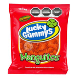 Lucky Gummys Gomitas Manguitos Enchilados De 1 Kg