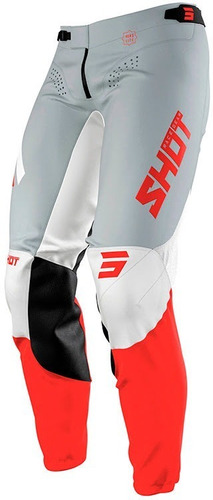 Pantalon Enduro Motocross Shot Race Gear Airflow Red