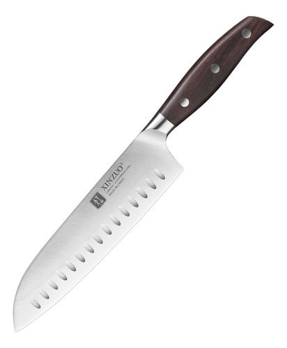 Cuchillo Chef Profesional  Santoku Zen Japonés Acero Alemán 