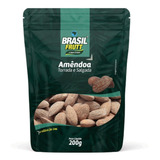 Amêndoa Torrada E Salgada Brasil Frutt 200g