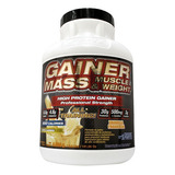 F&nt Gainer Mass Muscle & Weight 4,000 Gr Proteina Y Carbos. Sabor Vainilla Francesa