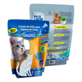 Kit 3 Areia Para Gatos Silica Chalesco 1,8 Kg