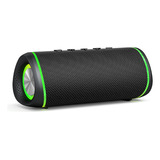 Bocina Bluetooth Portátil Altavoz Impermeable Con Rgb Luces