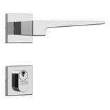 Fechadura Classic 3200 Roseta Quadrada Externa Inox Stam