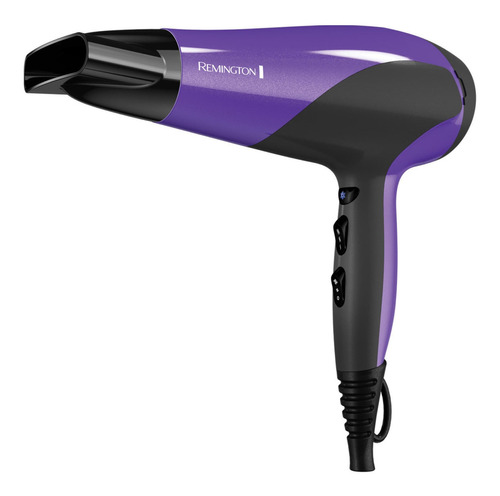 Secador Remington Power Shine Con Cerámica Iónes Y Turmalina Color Violeta 125v