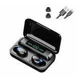 Pack X10 Auriculares Earbuds F9-5 Solarmax Display Digital