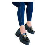 Zapato Cerrado Hebilla Oxford Sharol Mujer Juvenil