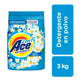 Detergente En Polvo Ace Naturals Brisa Fresca 3kg