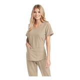 Uniforme Medico Quirurgico Skechers Stretch Mujer Khaki