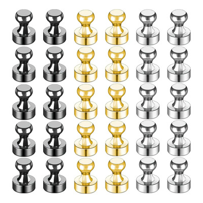 30 Imanes Refrigerador Nevera Chinchetas Magnéticas Push Pin | MercadoLibre