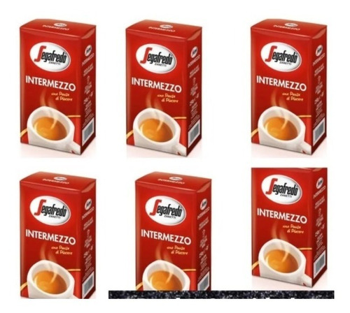 Cafe Molido 6 X 250gr Intermezzo Segafredo Zanetti