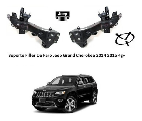 Soporte O Filler De Faro Grand Cherokee 2014 2015 Foto 3