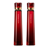 2 Satin Rouge L'bel Deo Parfum - Perfume Para Mujer, 50 Ml