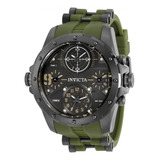 Reloj De Cuarzo Invicta Coalition Forces Para Hombre, Verde,