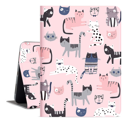 Funda Para iPad Air 4 Cutebricase Soporte Ajustable Cuero Ga