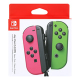 Joycon Nintendo Switch Original Neon Green / Neon Pink