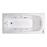 Bañera Hidromasaje Jacuzzi 170x80 8 Jets Acrílico Premium