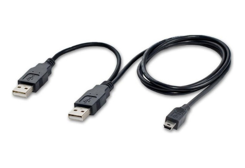 Cable Usb Tipo Y 2.0 Con Mini-usb 5pin Ulink