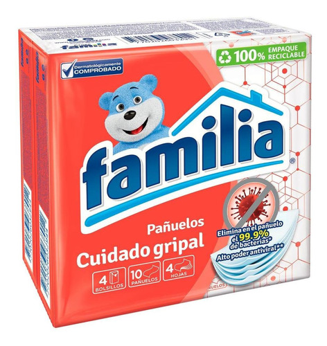 Pañuelos Desechables Familia Cuida - Unidad a $1871