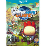 Scribble Nauts Unlimited Nintendo Wii U Fisico Wiisanfer
