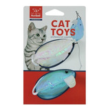 Set 2 Pcs Ratones De Juguete Para Gato Mascotas Tornasol Color Mod 1