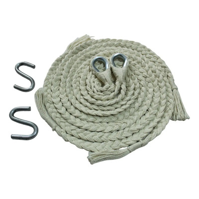 Soga Cuerda Para Colgar Hamaca Hilo Nylon 1.2 m Con Ganchos S | Envío gratis