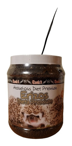 Alimento Premium Erizo Africano Exotic 1.2kg Larva De Mosca