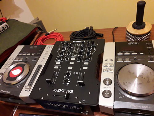 Mixer Y Cdj Combo Mesa De Mezcla