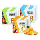24 Mascarillas Faciales Vitamina B - C - E  25ml, Mond´sub