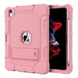 Funda Resistente Para iPad 10.9 Pulgadas Gen 10 Rosa Pastel