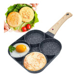 Sarten 4 Compartimientos Huevos, Pancakes, Antiadherente