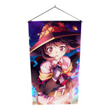 Banner Anime Konosuba, Megumin 70x40 Cm