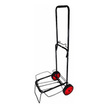 Carrito Plegable Metalico Grande Negro / Lavalija