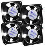 Ventilador Cooler Ventoinha 120x120x38mm Bivolt 4 Pçs