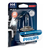 Lâmpada Philips Crystal Vision Moto H4 35/35w 12v Unitária