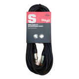 Cable Canon Canon 10 Mts Stagg Smc10 Standard 6mm Micrófono