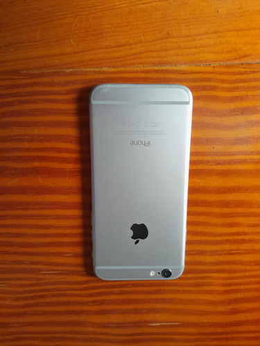 Celular iPhone 6 Color Gris Espacial Excelente Estado.