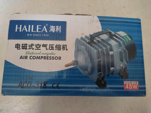 Mini Compresor De Aire Hailea De 45w Modelo Aco-318 