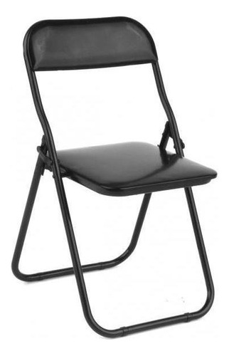 01.06 Silla Plegable Negro Para La Cifra De Soldados De La