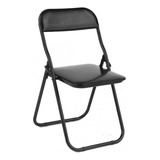 01.06 Silla Plegable Negro Para La Cifra De Soldados De La