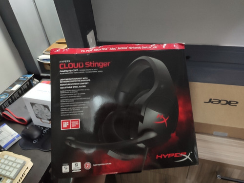 Headset Gamer Hyperx Cloud Stinger Preto