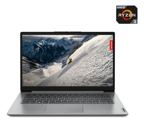 Notebook Lenovo Ideapad Ryzen3 3250u 8 Gb 256 Gb Free Dos Color Gris