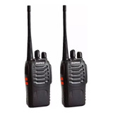 Pack De 2 Radios Transmisor Walkie Talkie Baofeng 888s Color