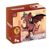 Dinosaurio Dragon T Rex Luz Sonido Dn10 Explorer Color Marrón Oscuro