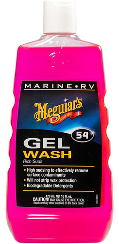 Meguiar 's M5416 Marine/rv Gel Lavar Y Paños De Microfibra B