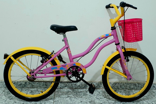 Bicicleta Usada R16 Niña Espectacular Estado Para 5 A 9 Años