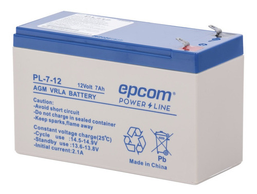 Bateria Estandar Para Ups  12 V/ 7 A (151 X 101 X 65 Mm)