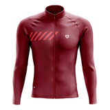 Jersey Ciclismo Gw M/l Hombre Crosswalk Vinotinto